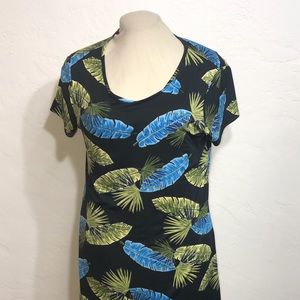 Stretch Dress with colorful pattern